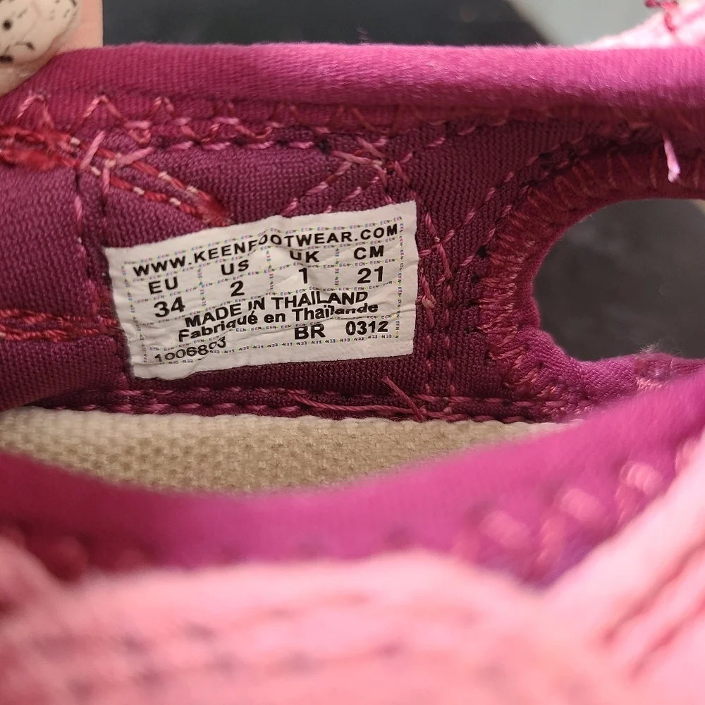 Keen Pink Girls Sandal Sneakers